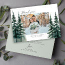 Search for winter wedding thank you cards Nature