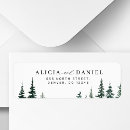Search for pine trees return address labels Nature