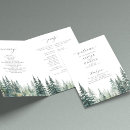 Search for church wedding programs Minimalist