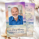 Search for beach memorial cards Sunset