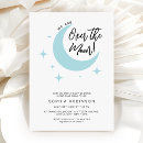 Search for we are over the moon invitations Celestial