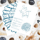 Search for ocean baby boy shower invitations Sea you soon baby