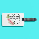 Search for nurse luggage tags Stethoscope
