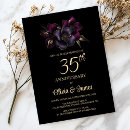 Search for 35th anniversary invitations Black