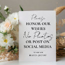 Search for unplugged wedding signs No phones cameras