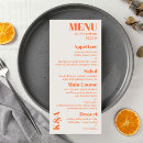Search for retro wedding menus Groovy