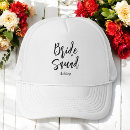 Search for brides squad hats Black and white