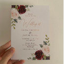 Search for wine wedding invitations Blush