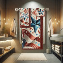 Search for red and white stripes bath towels Patriotic