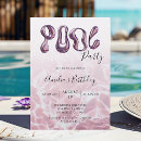 Search for summer soiree invitations Pool party