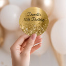 Search for gold embossed stickers Golden