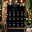 Search for black gold wedding seating charts Classic