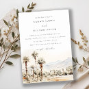 Search for california wedding invitations Watercolor