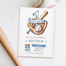 Search for all white birthday invitations Little slugger