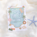 Search for winter pool party invitations For kids