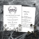 Search for halloween wedding invitations Black roses