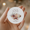 Search for fall in love stickers Watercolor