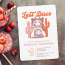 Search for disco bachelorette party invitations Nash bash