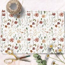 Search for wildflower garden tissue paper Pattern
