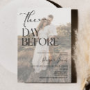 Search for rehearsal lunch invitations The day before