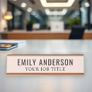 Search for elegant name plates Name and title