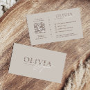 Search for beige business cards Minimalist