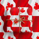 Search for canada wrapping paper Flag