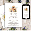 Search for baby on the way invitations Whimsical