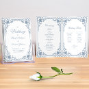 Search for bi fold wedding programs Elegant