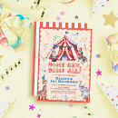 Search for carnival 1st birthday invitations Elephant