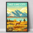 Search for vintage lake posters Salt lake city