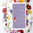 Search for meadow wedding invitations Botanical floral garden party