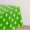 Search for green polka dot tablecloths Spots