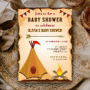 Search for native american baby shower invitations Bohemian