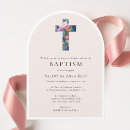 Search for catholic baptism invitations Baby girl baptism