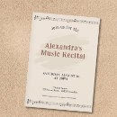 Search for classical music concert invitations Musician