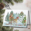 Search for donkey christmas cards Whimsical