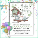 Search for bird baby shower invitations Gray