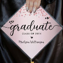 Search for rose gold graduation cap toppers Graduate