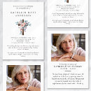 Search for cross funeral invitations Floral