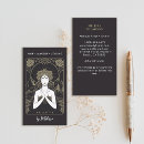 Search for goddess business cards Makeup artist