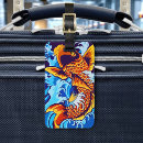 Search for fish luggage tags Koi