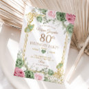 Search for women birthday invitations Garden botanical