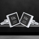 Search for vintage cufflinks Black and white