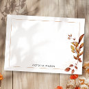 Search for fall note cards Autumn leaves