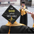 Search for god graduation cap toppers All things are possible