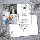 Search for 70th wedding anniversary invitations Floral