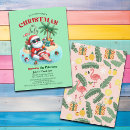 Search for tropical christmas invitations Palm trees