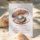 Search for pearl baby shower invitations Elegant