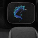 Search for unicorn car floor mats Black
